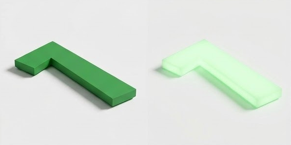 5inch Glow in the dark Number 1 - Image 8
